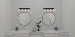 Myhouse Lighting Quoizel - NIE8629MBK - Four Light Bath - Nielson - Matte Black