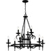 Myhouse Lighting Quoizel - OCA5032EK - Nine Light Chandelier - Octavia - Earth Black