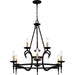 Myhouse Lighting Quoizel - OCA5032EK - Nine Light Chandelier - Octavia - Earth Black