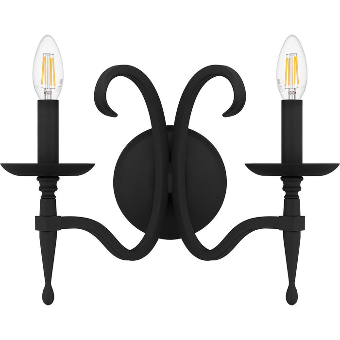 Myhouse Lighting Quoizel - OCA8714EK - Two Light Wall Sconce - Octavia - Earth Black