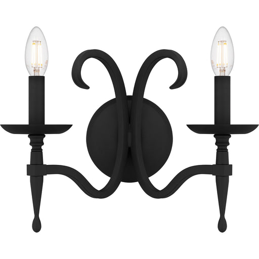 Myhouse Lighting Quoizel - OCA8714EK - Two Light Wall Sconce - Octavia - Earth Black