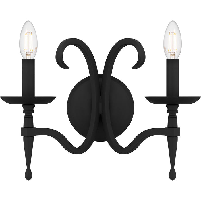 Myhouse Lighting Quoizel - OCA8714EK - Two Light Wall Sconce - Octavia - Earth Black