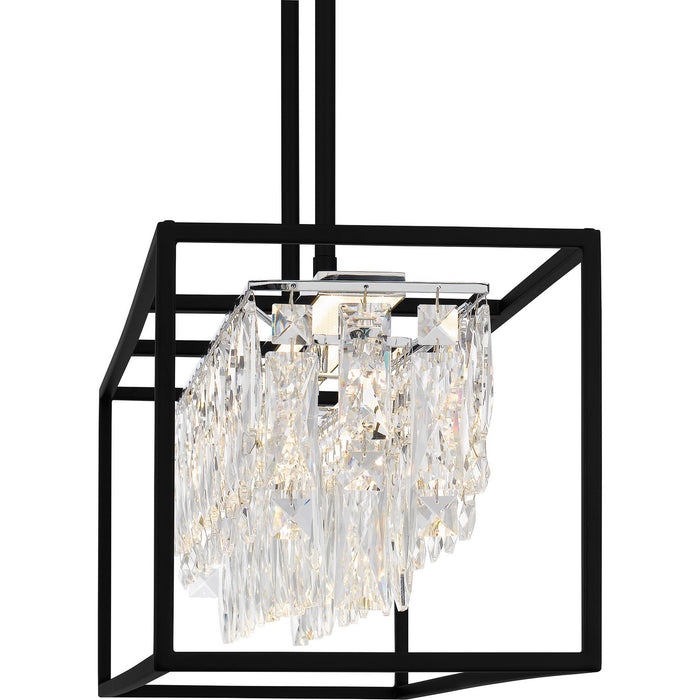 Myhouse Lighting Quoizel - PCBNC635MBK - LED Linear Chandelier - Brillance - Matte Black