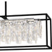 Myhouse Lighting Quoizel - PCBNC635MBK - LED Linear Chandelier - Brillance - Matte Black