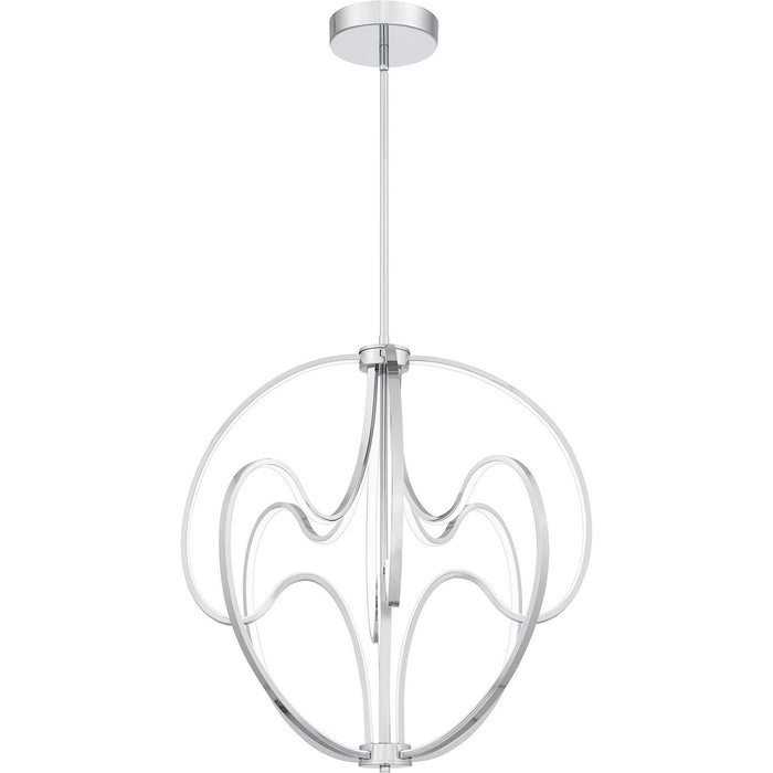 Myhouse Lighting Quoizel - PCCLR2824C - LED Pendant - Clairon - Polished Chrome