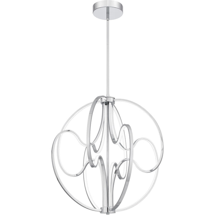 Myhouse Lighting Quoizel - PCCLR2824C - LED Pendant - Clairon - Polished Chrome