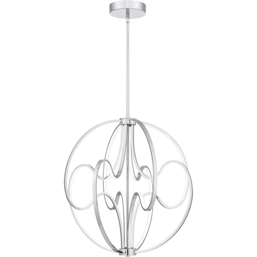 Myhouse Lighting Quoizel - PCCLR2824C - LED Pendant - Clairon - Polished Chrome