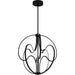 Myhouse Lighting Quoizel - PCCLR2824MBK - LED Pendant - Clairon - Matte Black