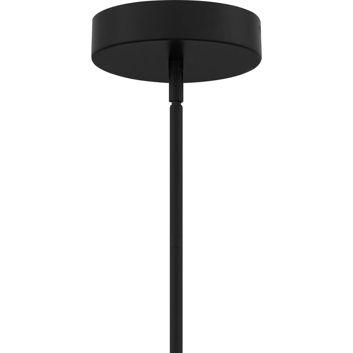 Myhouse Lighting Quoizel - PCCLR2824MBK - LED Pendant - Clairon - Matte Black