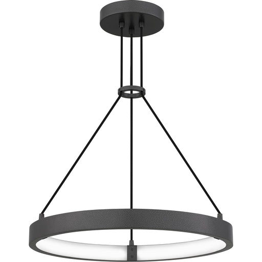 Myhouse Lighting Quoizel - PCDRU2824PCI - LED Pendant - Drury - Pewter Cast Iron