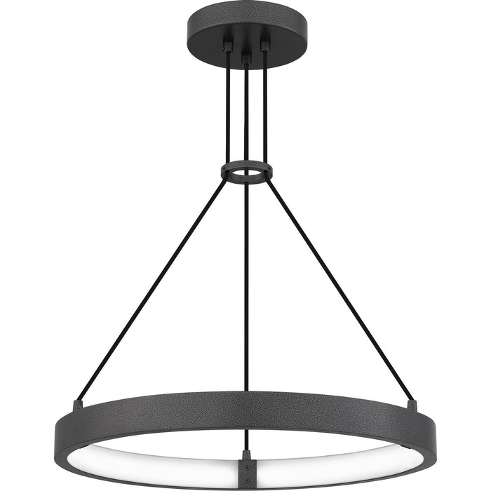 Myhouse Lighting Quoizel - PCDRU2824PCI - LED Pendant - Drury - Pewter Cast Iron