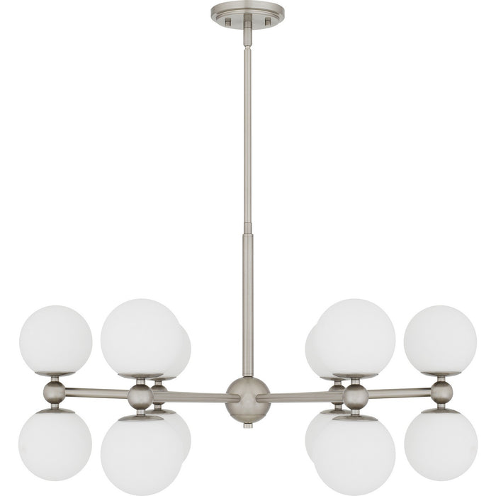 Myhouse Lighting Quoizel - PCELS5031BN - 12 Light Chandelier - Elser - Brushed Nickel