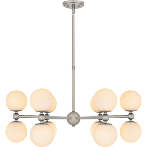 Myhouse Lighting Quoizel - PCELS5031BN - 12 Light Chandelier - Elser - Brushed Nickel