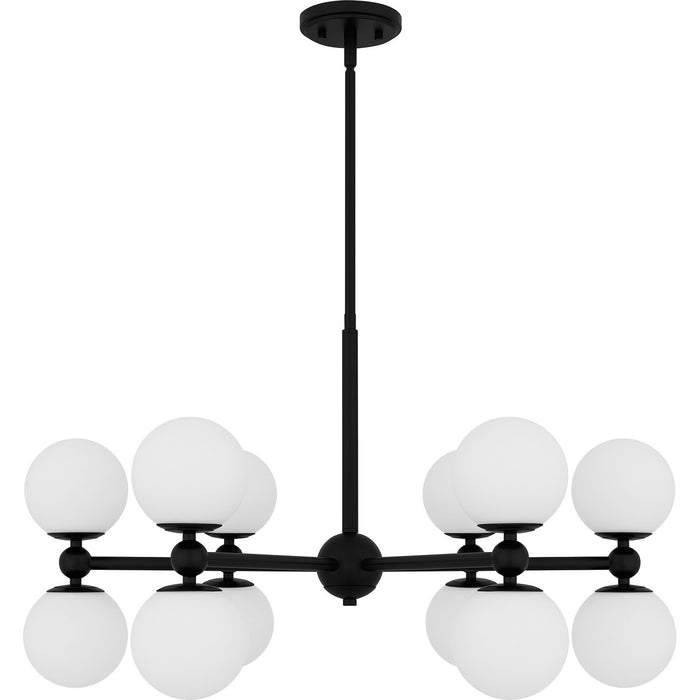 Myhouse Lighting Quoizel - PCELS5031MBK - 12 Light Chandelier - Elser - Matte Black