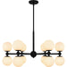 Myhouse Lighting Quoizel - PCELS5031MBK - 12 Light Chandelier - Elser - Matte Black