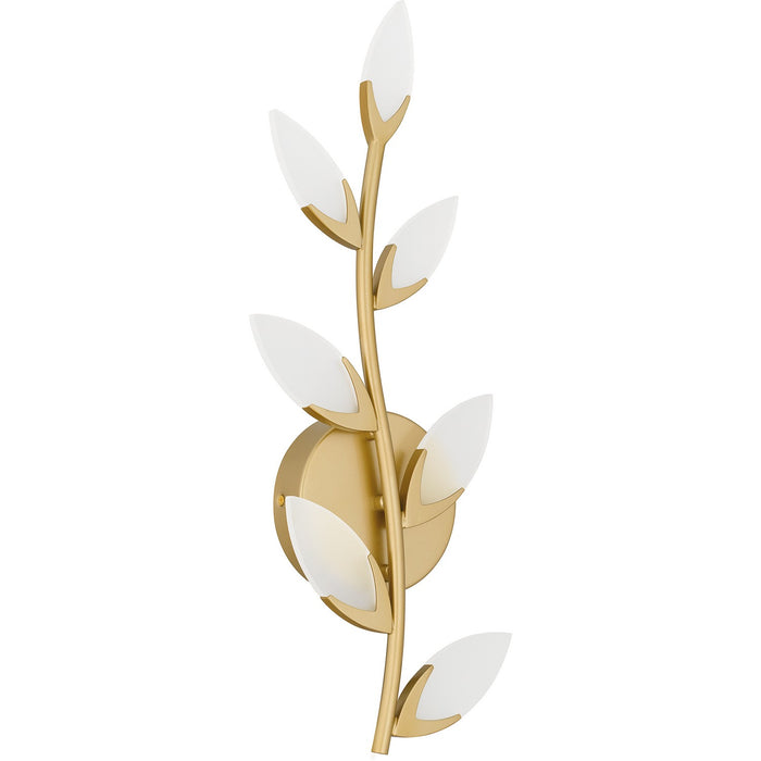 Myhouse Lighting Quoizel - PCFLR8708SGD - LED Wall Sconce - Flores - Soft Gold