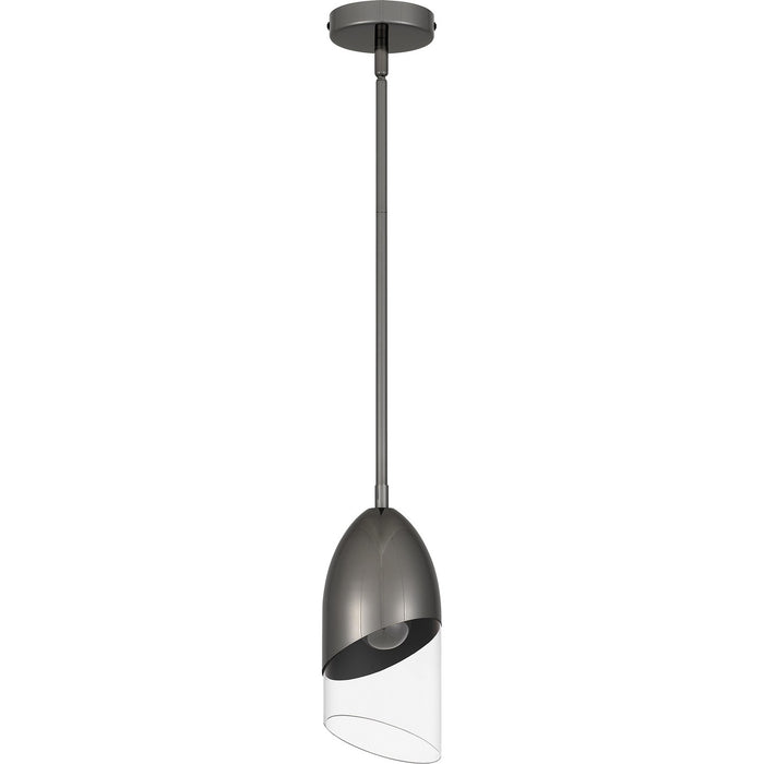 Myhouse Lighting Quoizel - PCHAY1505BCH - One Light Mini Pendant - Haynes - Black Chrome