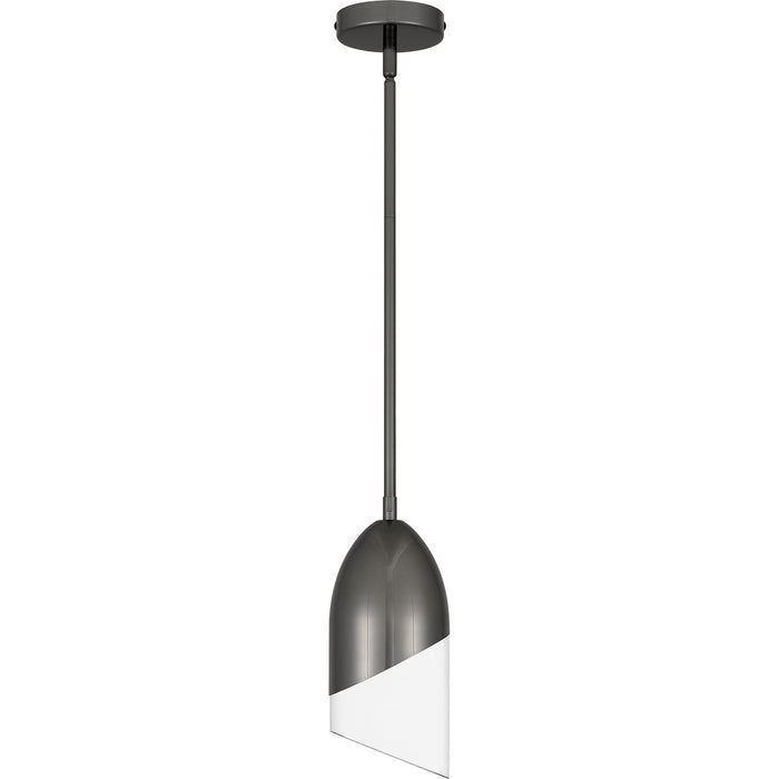 Myhouse Lighting Quoizel - PCHAY1505BCH - One Light Mini Pendant - Haynes - Black Chrome