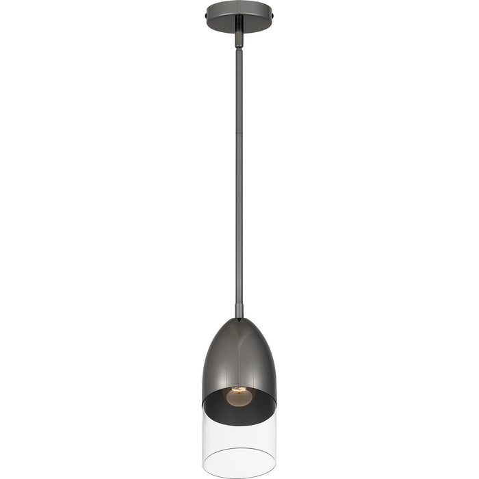 Myhouse Lighting Quoizel - PCHAY1505BCH - One Light Mini Pendant - Haynes - Black Chrome