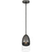 Myhouse Lighting Quoizel - PCHAY1505BCH - One Light Mini Pendant - Haynes - Black Chrome