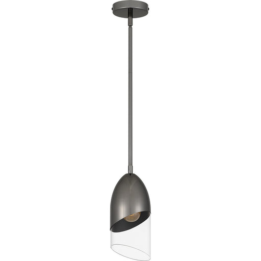 Myhouse Lighting Quoizel - PCHAY1505BCH - One Light Mini Pendant - Haynes - Black Chrome