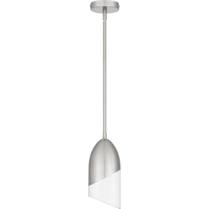 Myhouse Lighting Quoizel - PCHAY1505BN - One Light Mini Pendant - Haynes - Brushed Nickel