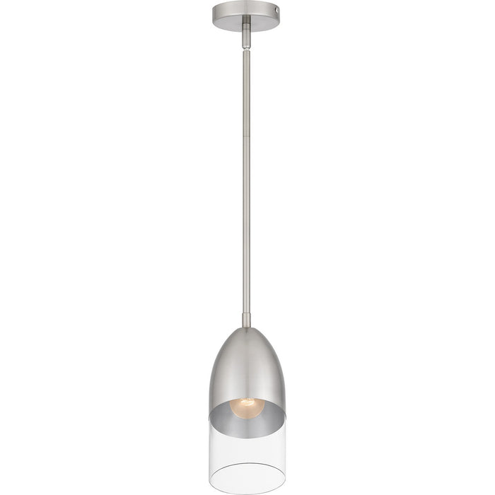 Myhouse Lighting Quoizel - PCHAY1505BN - One Light Mini Pendant - Haynes - Brushed Nickel