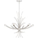 Myhouse Lighting Quoizel - PCKIE5029PK - Six Light Chandelier - Kiera - Polished Nickel