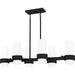 Myhouse Lighting Quoizel - PCKIM636MBK - Six Light Linear Chandelier - Kimora - Matte Black