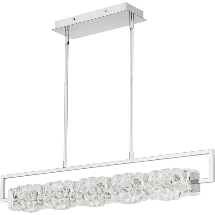 Myhouse Lighting Quoizel - PCKLA137C - LED Linear Chandelier - Klass - Polished Chrome