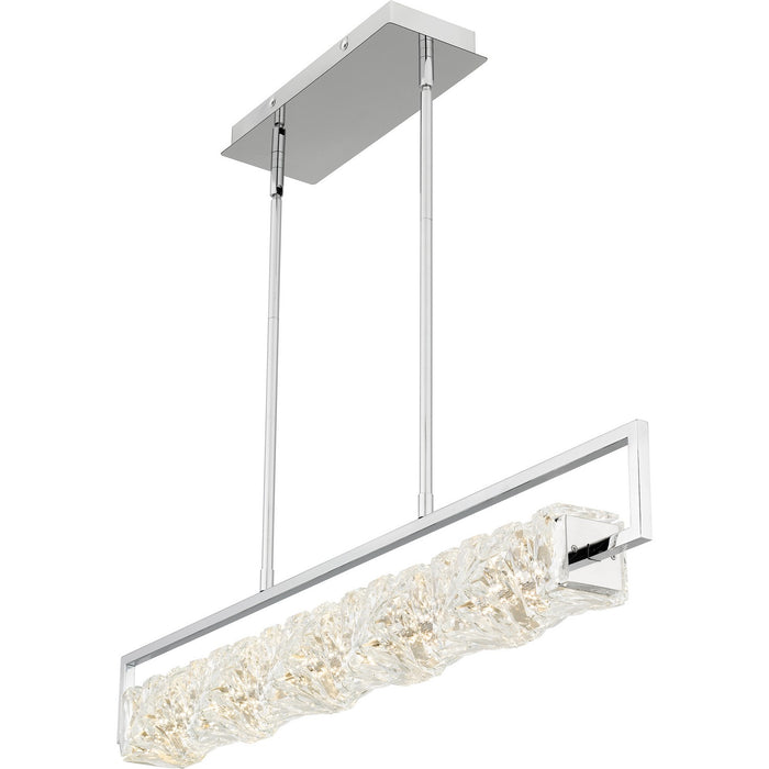 Myhouse Lighting Quoizel - PCKLA137C - LED Linear Chandelier - Klass - Polished Chrome