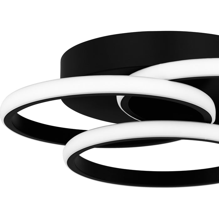 Myhouse Lighting Quoizel - PCMON1616MBK - LED Flush Mount - Moonan - Matte Black