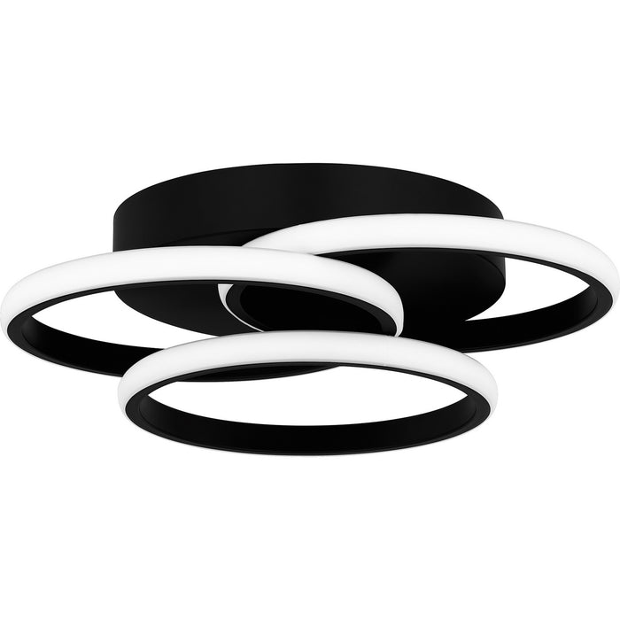 Myhouse Lighting Quoizel - PCMON1616MBK - LED Flush Mount - Moonan - Matte Black