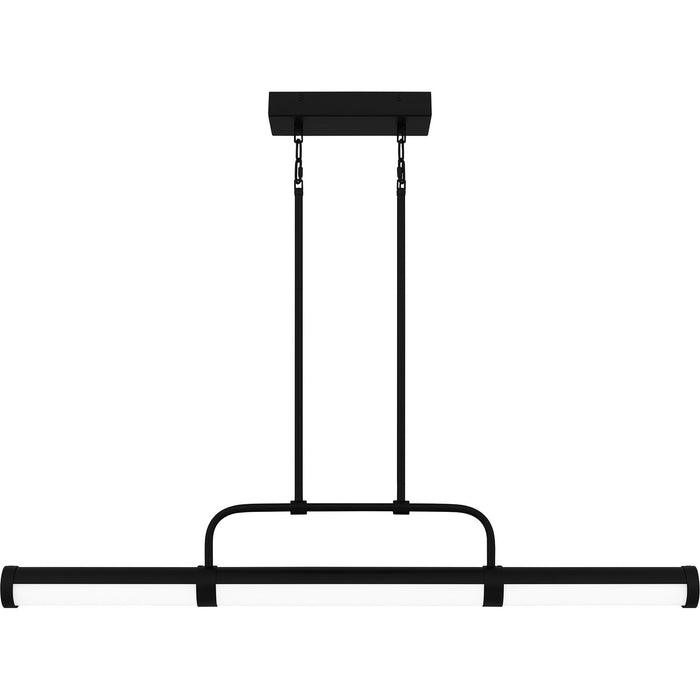 Myhouse Lighting Quoizel - PCNAY142MBK - LED Linear Chandelier - Naya - Matte Black