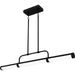 Myhouse Lighting Quoizel - PCNAY142MBK - LED Linear Chandelier - Naya - Matte Black