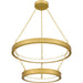 Myhouse Lighting Quoizel - PCOZA2827A - LED Pendant - Ozara - Antique Brass