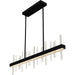 Myhouse Lighting Quoizel - PCRGL138MBK - LED Linear Chandelier - Regal - Matte Black