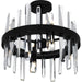 Myhouse Lighting Quoizel - PCRGL1716MBK - Eight Light Semi Flush Mount - Regal - Matte Black