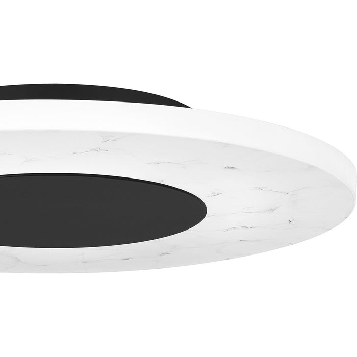 Myhouse Lighting Quoizel - PCRWL1614MBK - LED Flush Mount - Rockwell - Matte Black