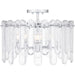 Myhouse Lighting Quoizel - PCSTI1720C - Five Light Semi Flush Mount - Stiles - Polished Chrome