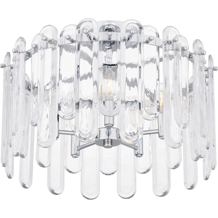 Myhouse Lighting Quoizel - PCSTI1720C - Five Light Semi Flush Mount - Stiles - Polished Chrome