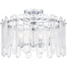 Myhouse Lighting Quoizel - PCSTI1720C - Five Light Semi Flush Mount - Stiles - Polished Chrome