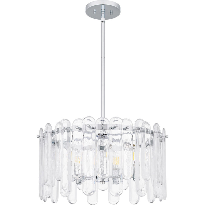 Myhouse Lighting Quoizel - PCSTI2820C - Five Light Pendant - Stiles - Polished Chrome