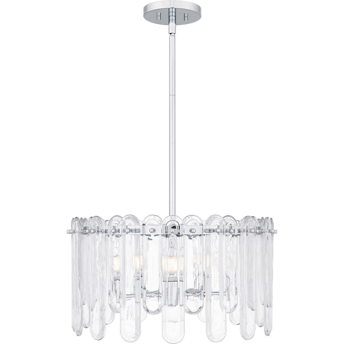 Myhouse Lighting Quoizel - PCSTI2820C - Five Light Pendant - Stiles - Polished Chrome