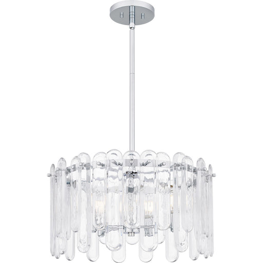 Myhouse Lighting Quoizel - PCSTI2820C - Five Light Pendant - Stiles - Polished Chrome