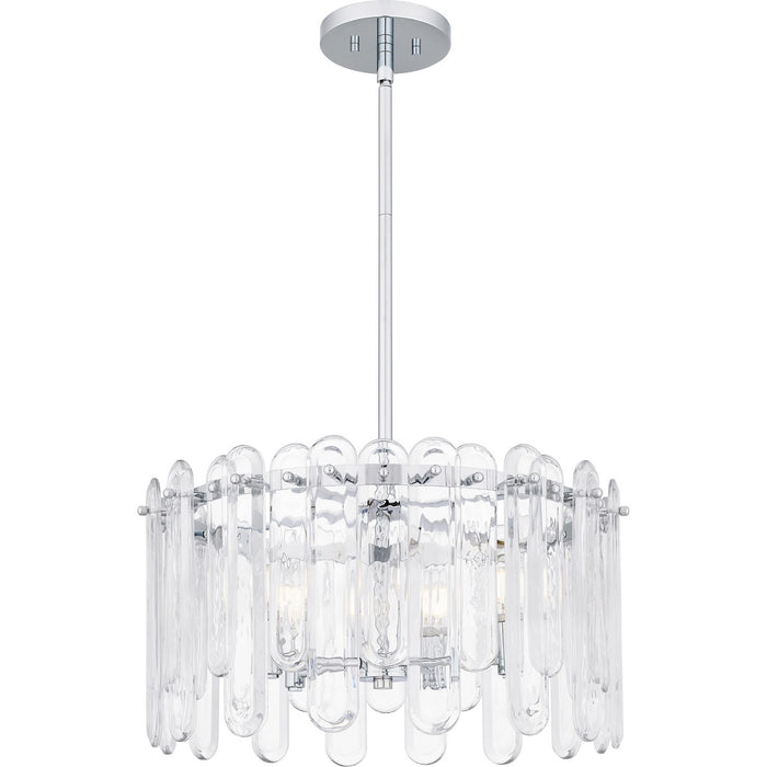 Myhouse Lighting Quoizel - PCSTI2820C - Five Light Pendant - Stiles - Polished Chrome