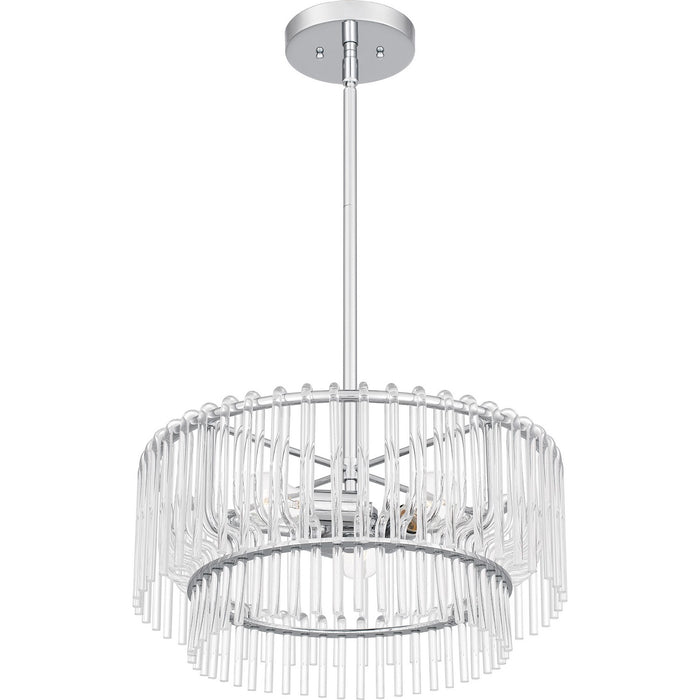 Myhouse Lighting Quoizel - PCTAY2818C - Three Light Pendant - Tayshia - Polished Chrome