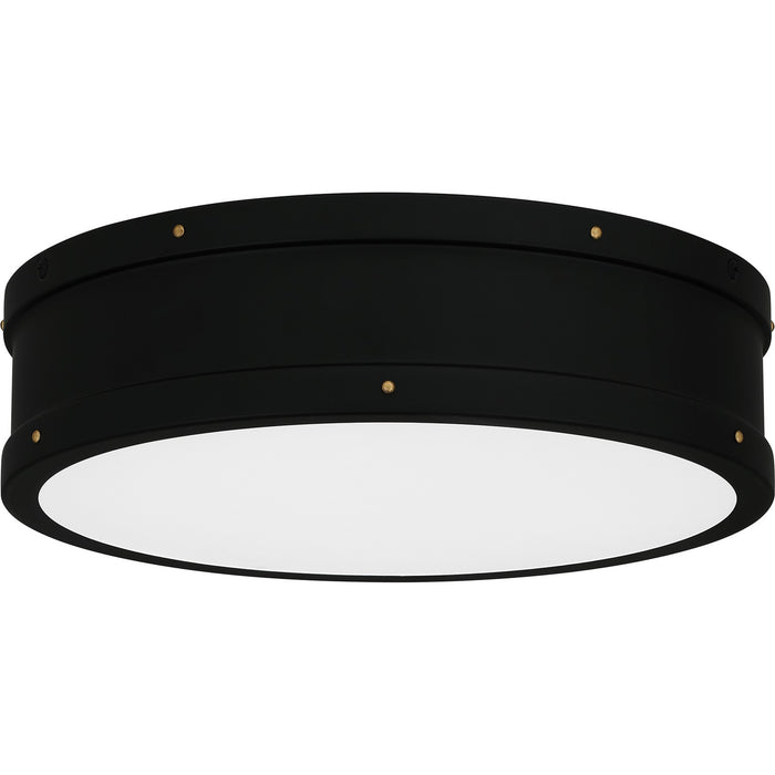 Myhouse Lighting Quoizel - QF5224MBK - LED Flush Mount - Quoizel Fixture - Matte Black