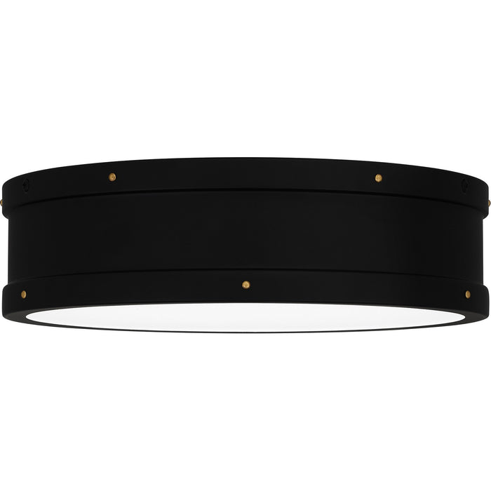 Myhouse Lighting Quoizel - QF5224MBK - LED Flush Mount - Quoizel Fixture - Matte Black