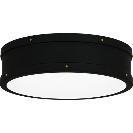 Myhouse Lighting Quoizel - QF5224MBK - LED Flush Mount - Quoizel Fixture - Matte Black